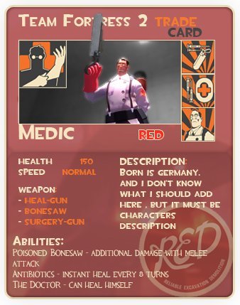 Team Fortress 2 - Trading Cards 