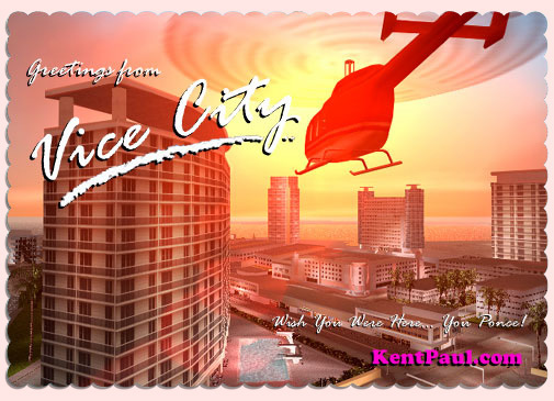 Grand Theft Auto: Vice City - Vice City Art