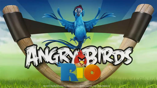 Angry Birds - Angry Birds Rio выходит на большой экран в апреле
