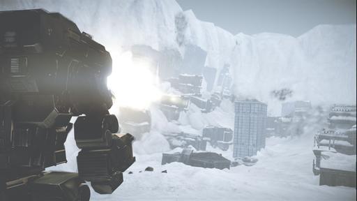 MechWarrior Online - Демонстрация карты “Frozen City”
